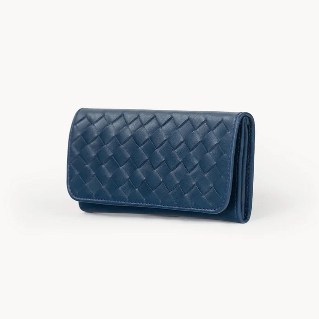Trifold Wallet (Atlantic Blue) - Kreyol Essence