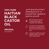 Haitian Black Castor Oil: Original (3.4oz) Super Size