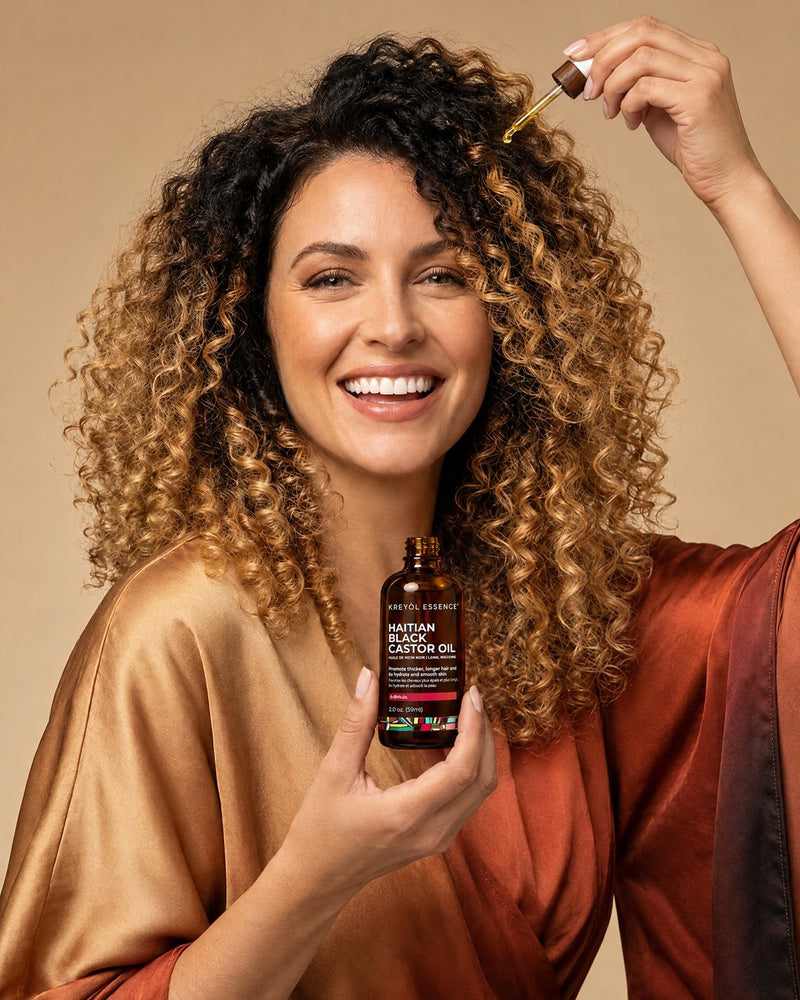 Curls: Haitian Black Castor Oil