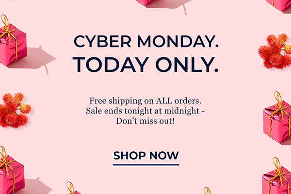Newsletter: Cyber Monday Free Shipping!