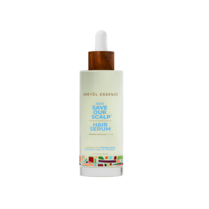 Kreyol Essence Save Our Scalp S.O.S daily hair serum in 1.7oz bottle, focused on scalp and hair health.