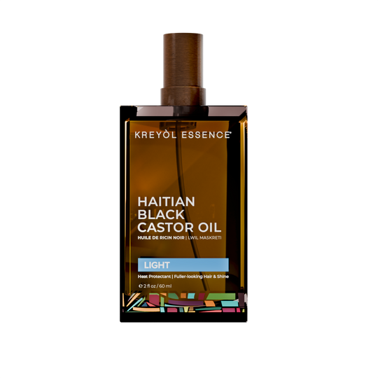 Haitian Black Castor Oil Light (2oz)
