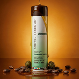 Kreyòl Essence Rosemary Mint Haitian Black Castor Oil scalp care conditioner in an 8oz amber bottle, designed for nourishing hair.