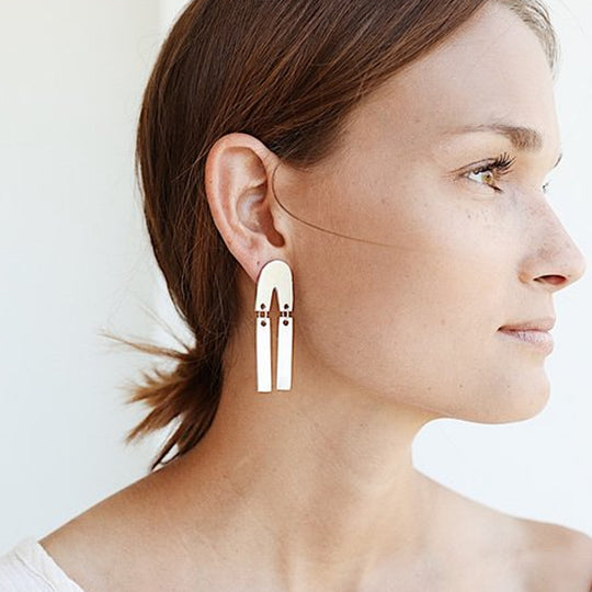 Dara Aluminum Drop Earrings