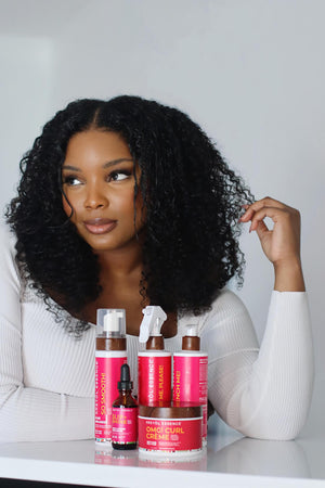 Kreyòl Essence So Smooth Multivitamin Anti-Frizz Styling Mousse in 8oz bottle, smooths hair and controls frizz with nourishing formula