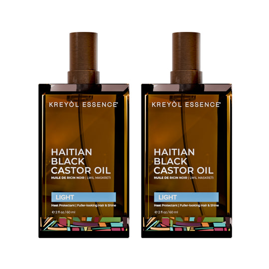 Buy 2oz Haitian Black Castor Oil Light, Get One FREE