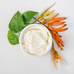 Kreyol Essence Haitian Black Castor Oil Hair Mask conditioner for hair repair and shedding reduction, 8oz.