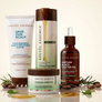 Kreyòl Essence Intense Scalp and Grow Rosemary Mint Wash Day System gift set with shampoo, conditioner, and treatment products.
