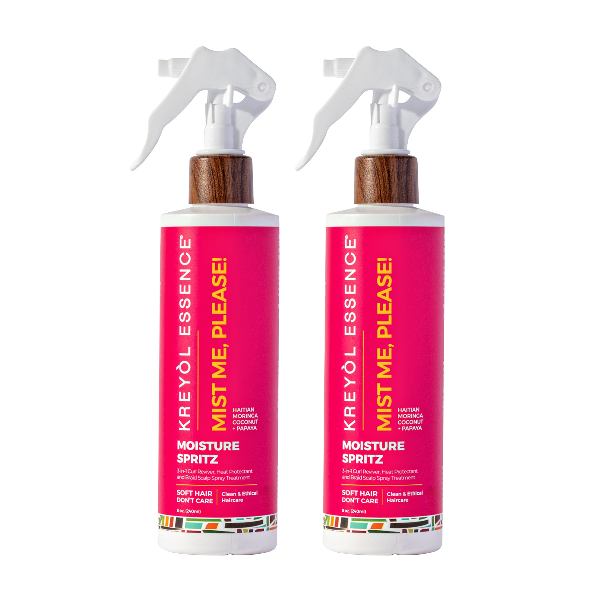 Buy New! Mango & Moringa: "Mist Me Please" Moisture Spray (8oz), get one FREE - Kreyol Essence