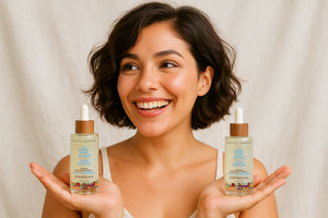 Kreyol Essence Save Our Scalp S.O.S daily hair serum bottle with dropper for scalp and hair health.