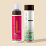 Kreyòl Essence stylist-approved mousse and curl creme treatment duo in a gift set, designed for defining and nourishing curly hair.