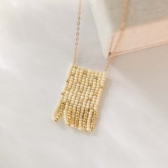 Ti Drapo Necklace Gold/Charm