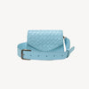 Woven Belt Bag (Sky Blue) - Kreyol Essence