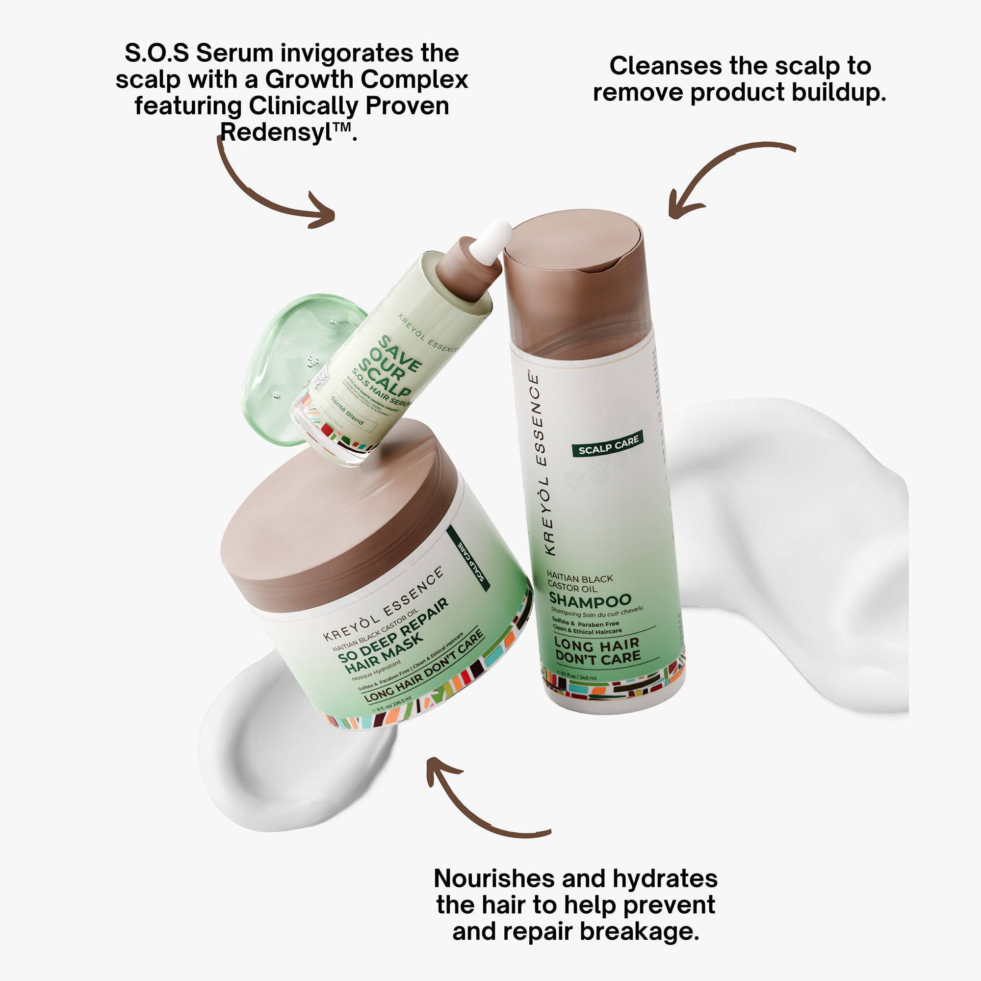 Clinically Proven Hair Repair Trio