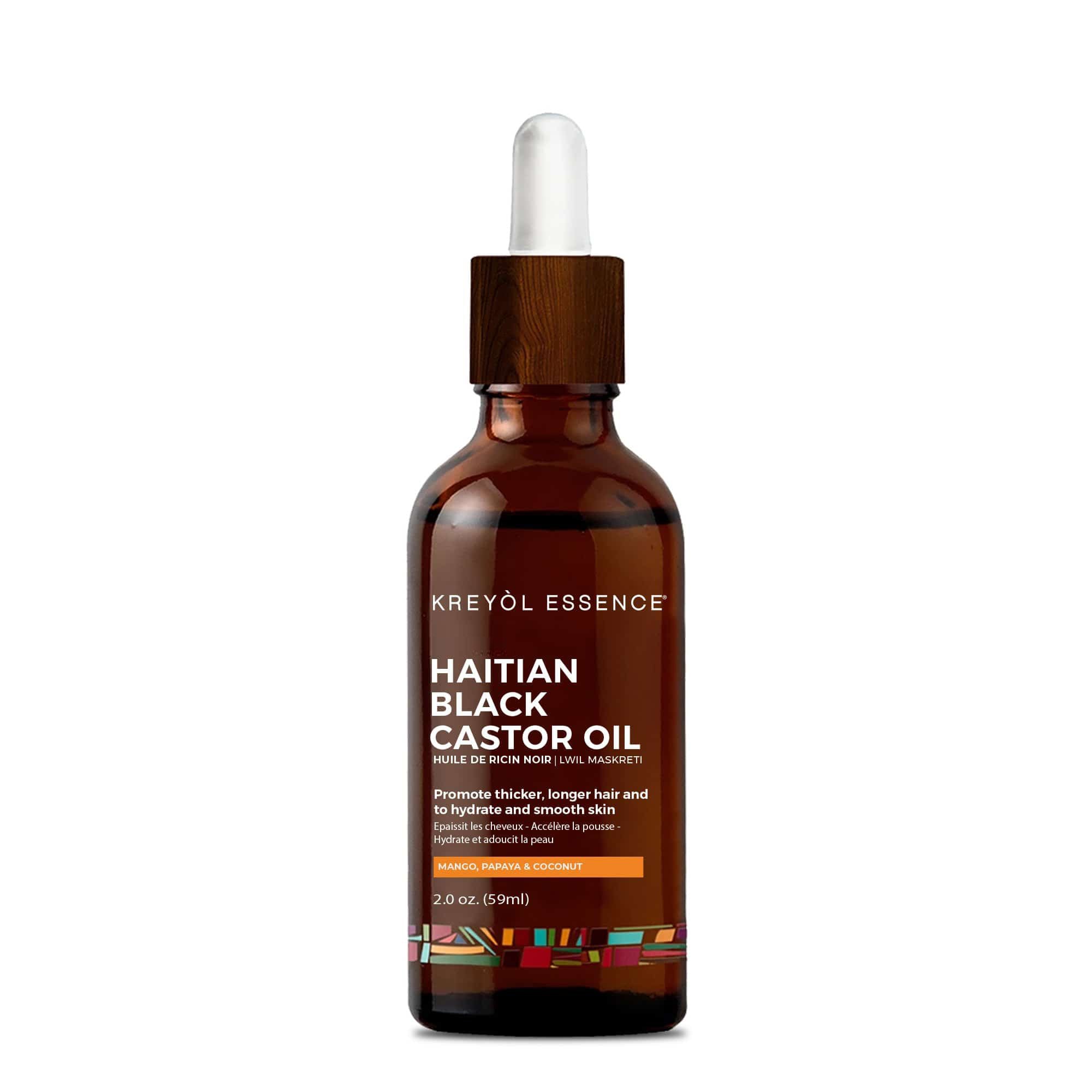 Haitian Black Castor Oil Kreyol Essence
