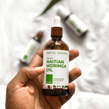 Buy Haitian Moringa Oil: Nourishing Face & Body Oil (3.4oz), get one FREE - Kreyol Essence