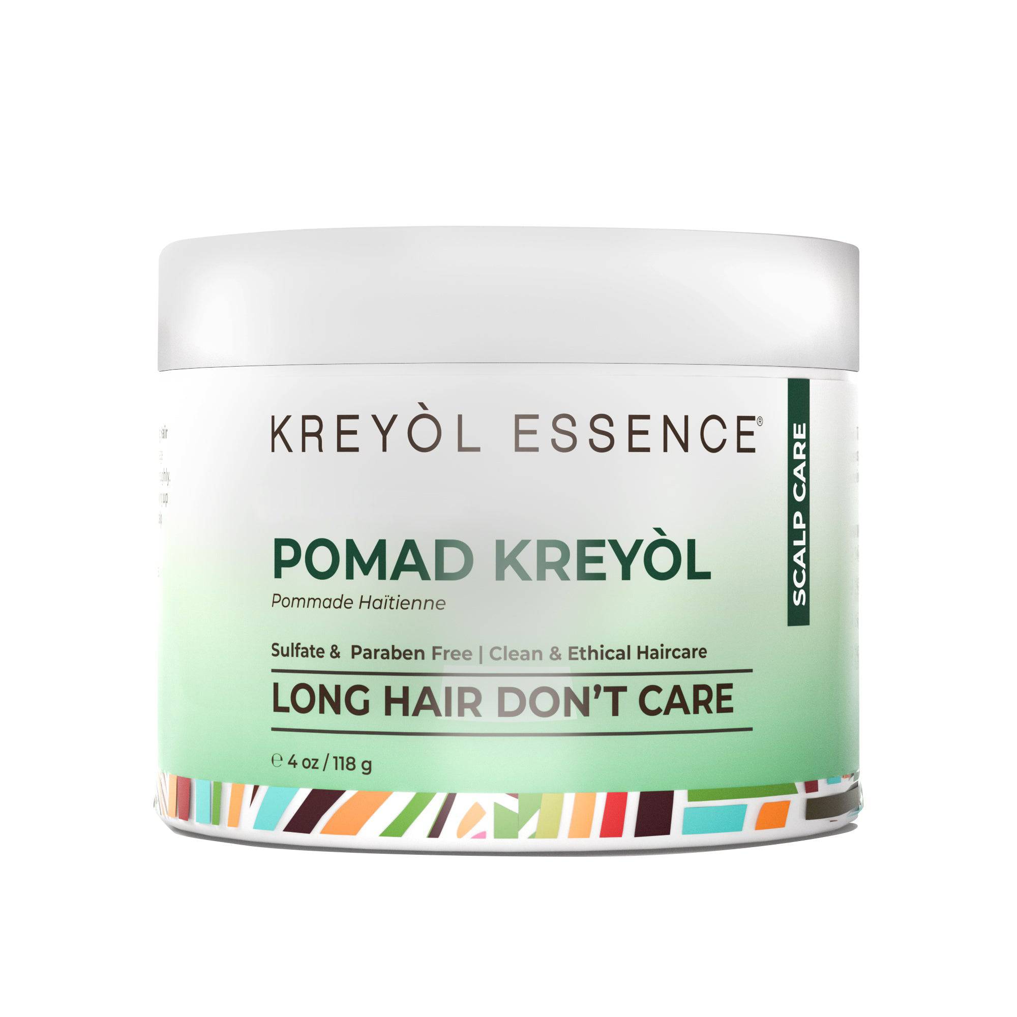 Pomad Kreyòl: Natural Scalp Balm Treatment (4oz)