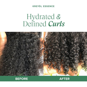 Kreyòl Essence Protective Style Growth & Moisture Trio gift set with hair care products for healthy, moisturized protective hairstyles.