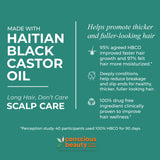 Haitian Black Castor Oil: Reduce Shed + Repair Hair Mask (8oz)