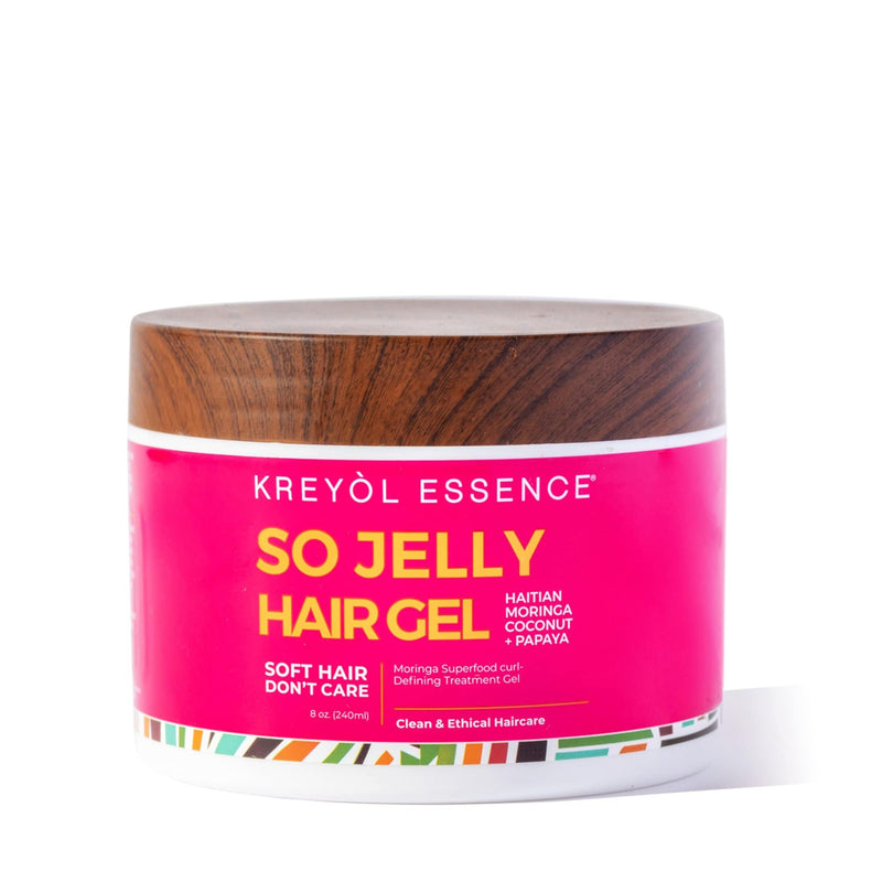 Haitian Moringa Oil: So Jelly Hair Gel (8oz)-Kreyòl Essence