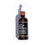 Haitian Black Castor Oil: Organic Rosemary Peppermint (3.4oz) Super Size-Kreyòl Essence
